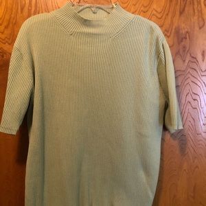 Charter Club short sleeve mock neck top